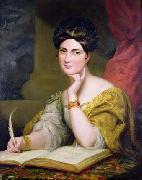 George Hayter, The Hon. Mrs. Caroline Norton, society beauty and author, 1832